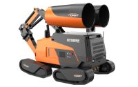 RXR-YM60000GD消防排煙滅火破拆機器人 (油動液壓、破拆機械臂、80國產消防水炮)